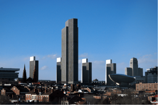 Albany NY Skyline