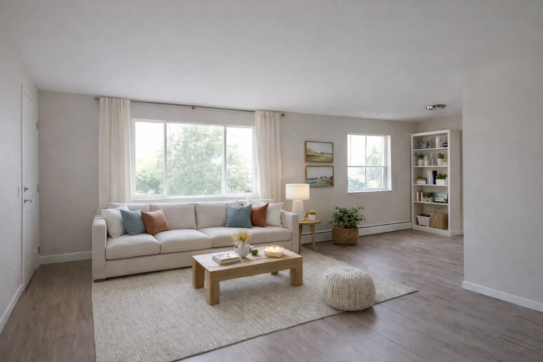 Harbour Point Gardens, Troy, NY: Living room
