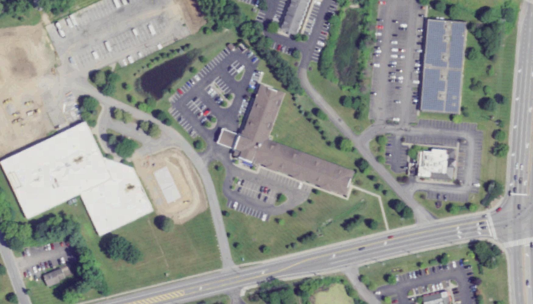 Holiday Inn Express & Suites, Victor, NY: Aerial, summer