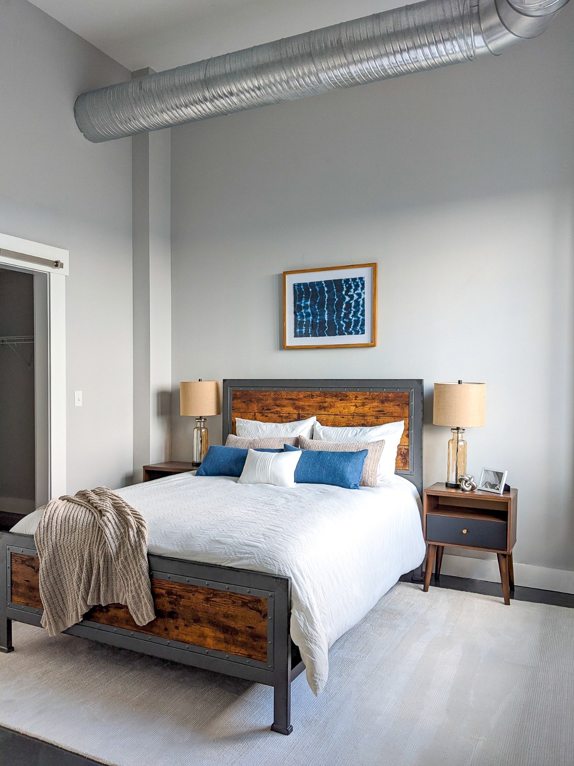 The Lofts at Frog Alley, Schenectady, NY: Bedroom